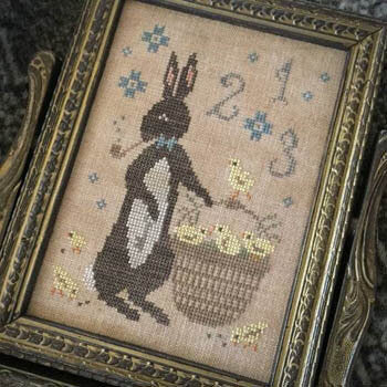 Spring Delivery - Cross Stitch Pattern by Scattered Seed Samplers