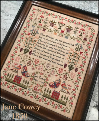 Jane Cowey - Cross Stitch Pattern by The Scarlett House