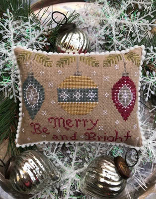 Be Merry and Bright - Cross Stitch Pattern by The Scarlett House