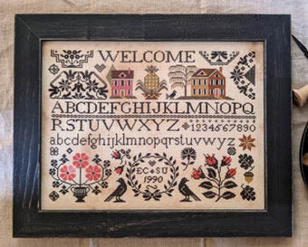 A Quaker Welcome - Cross Stitch Pattern by Lila's Studio