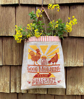 Chicken Feed Sack - By Carriage House Samplings