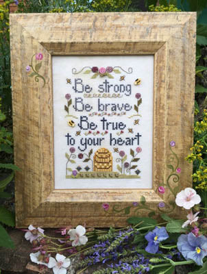 Be True to your Heart - Cross Stitch Pattern by Shepherds Bush
