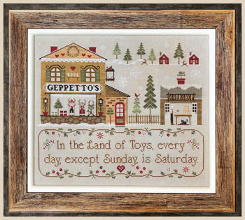 Geppetto's - Cross Stitch Pattern