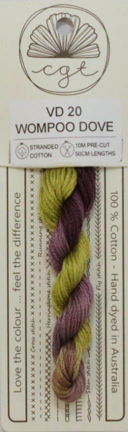 Cottage Garden Threads - Feathers & Petals Range VD