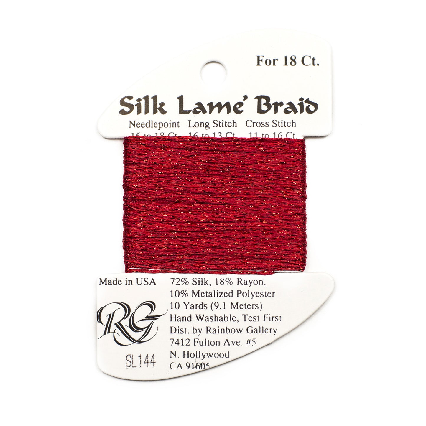 Petite Silk Lame Braid
