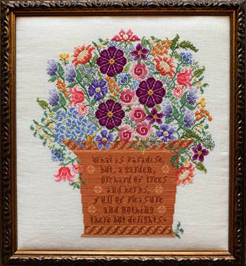 Garden Paradise - Cross Stitch Pattern By Rosewood Manor