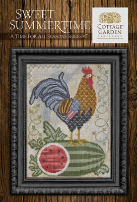 Time for All Seasons 7 - Sweet Summertime - Cross Stitch Pattern by Cottage Garden Samplings