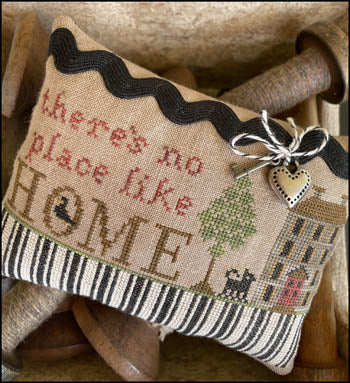 No Place Like Home - Cross Stitch Pattern by The Scarlett House