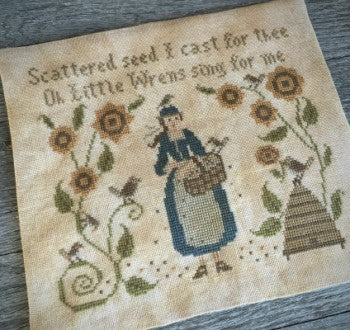 Seeds of Kindness - Cross Stitch Pattern by Scattered Seed Samplers