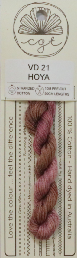 Cottage Garden Threads - Feathers & Petals Range VD