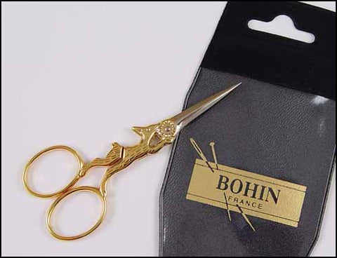 Bohin Gilded Rabbit Embroidery Scissors