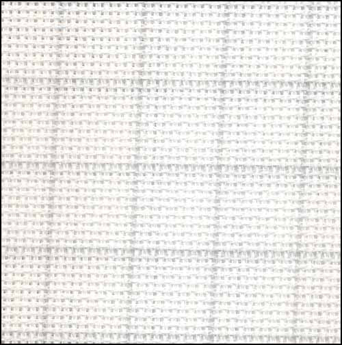 25 count Lugana Evenweave - Gridded