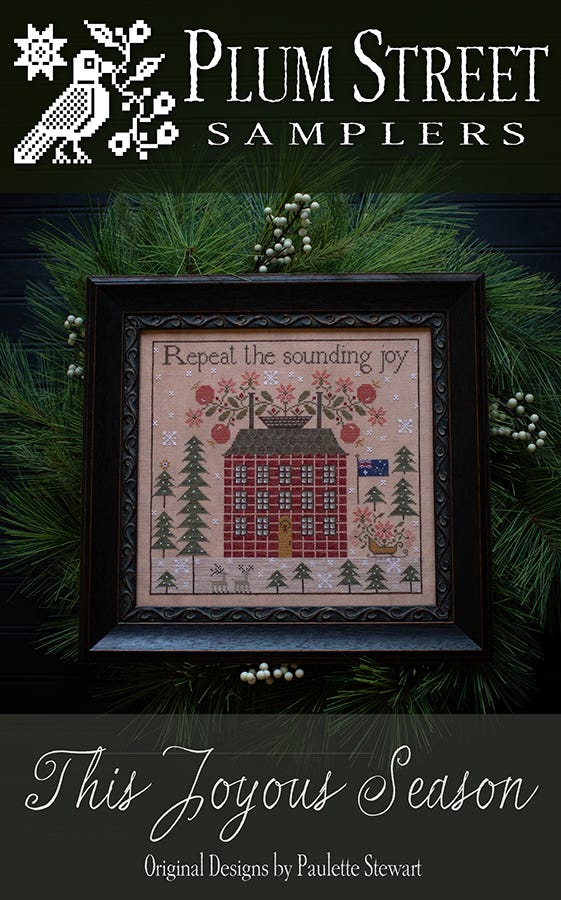 This Joyous Season - Cross Stitch Pattern by Plum Street Samplers