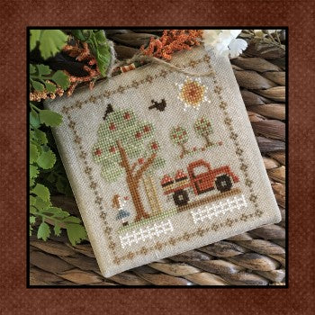 FALL ON THE FARM Part 4 Pick Your Own  - Cross Stitch Pattern by Little House Needleworks