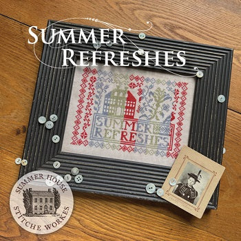 Summer Refreshes - cross stitch pattern by Summer House Sticheworks