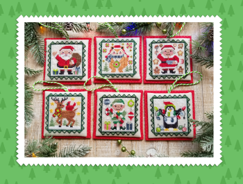 Christmas Littles - Cross Stitch Pattern by Waxing Moon Designs