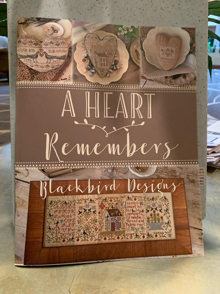 A Heart Remembers - Cross Stitch Book 9 designs by Blackbird Designs