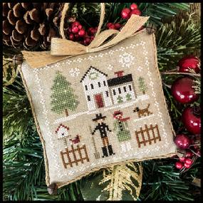 FarmHouse Christmas - Part 8 - Farm Folk - Cross Stitch Pattern by Little House Needleworks