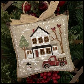 FarmHouse Christmas - Part 3 - Grandpa's Pickup - Cross Stitch Pattern by Little House Needleworks