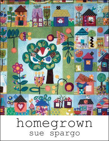 Home Grown Book by Sue Spargo