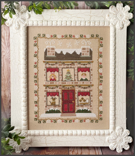 Waiting for Santa - Cross Stitch Pattern by Country Cottage Needleworks