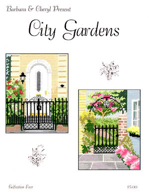 City Gardens Collection #4 - Cross Stitch Pattern by CW Designs