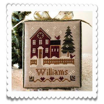 Hometown Holiday #1 My House - Cross Stitch Pattern by Little House Needleworks
