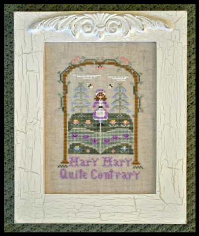 Mary, Mary Quite Contrary - Cross Stitch Pattern by Country Cottage Needleworks