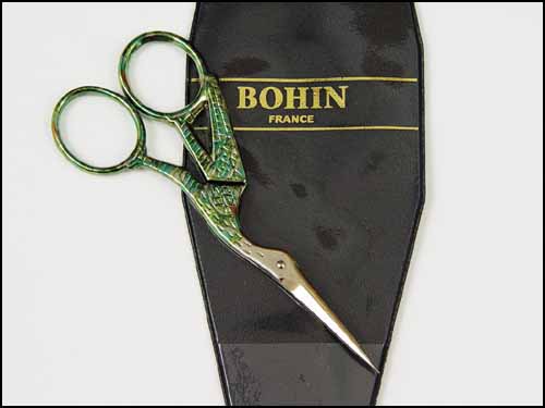 Bohin Stork Embroidery Scissors - large