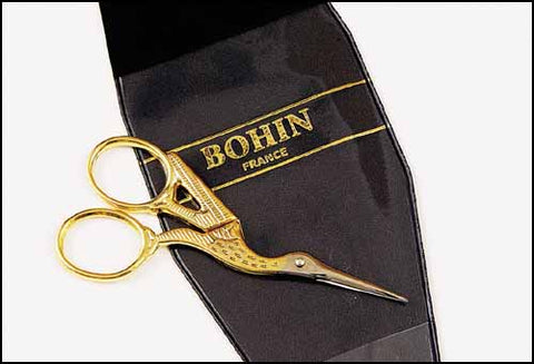 Bohin Stork Embroidery Scissors -small