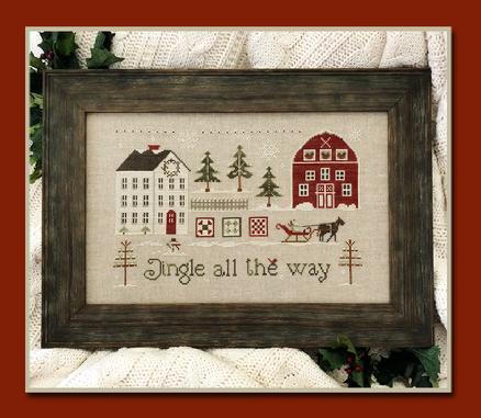 Jingle all the Way - Cross Stitch Pattern by Little House Needleworks