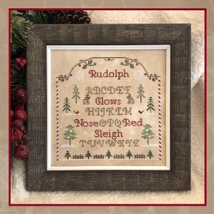 Rudolph's Sampler - Cross Stitch Pattern by Little House Needleworks