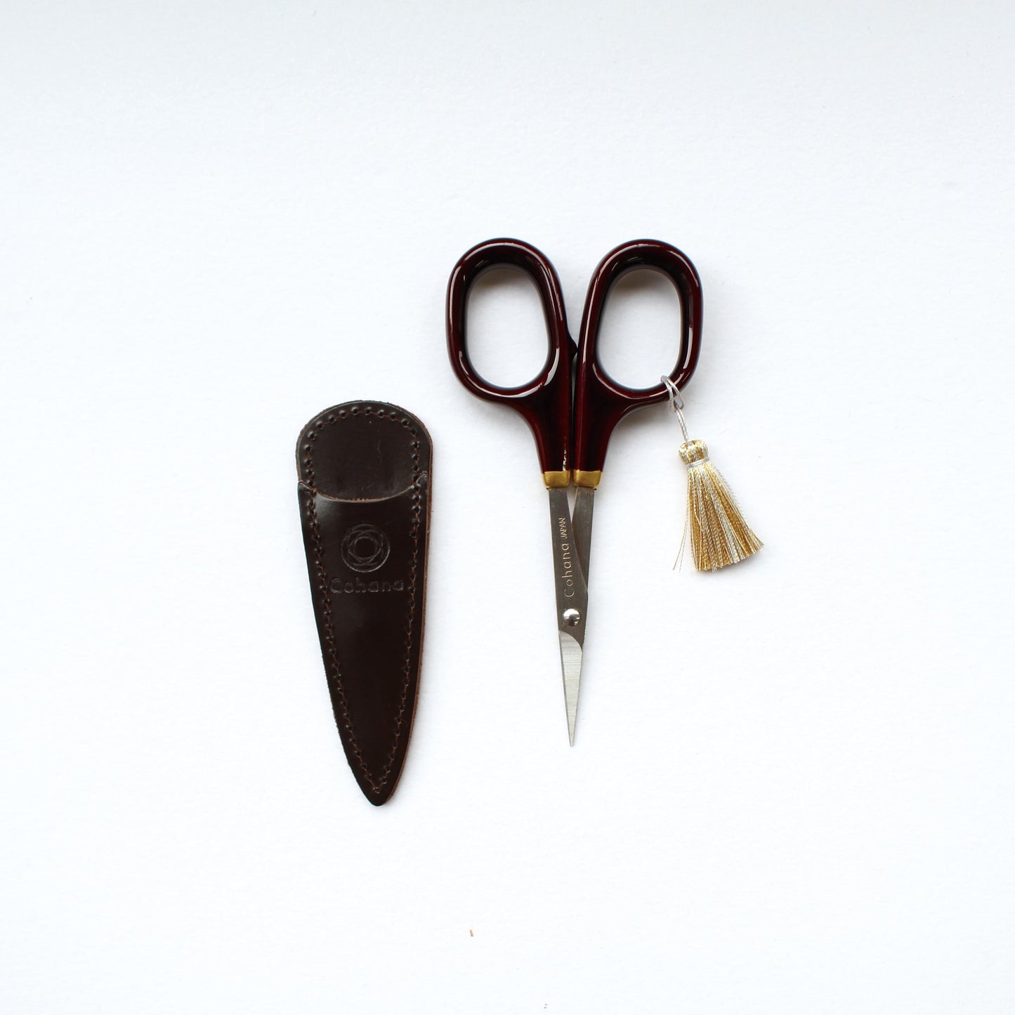Cohana Small scissors with gold lacquer art