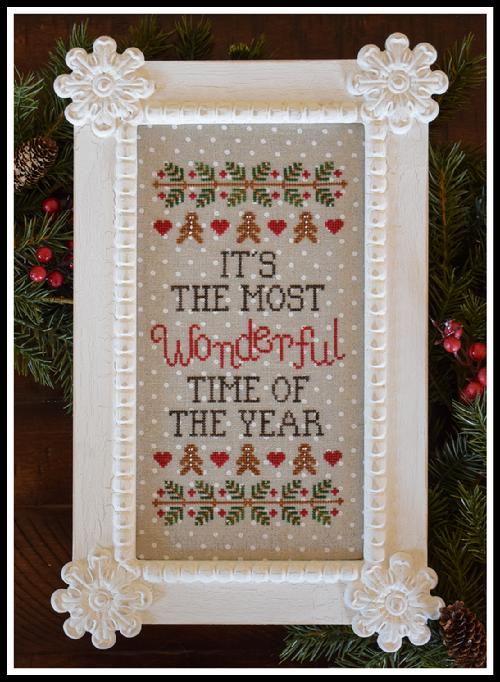Wonderful Time of Year - Cross Stitch Pattern by Country Cottage Needleworks