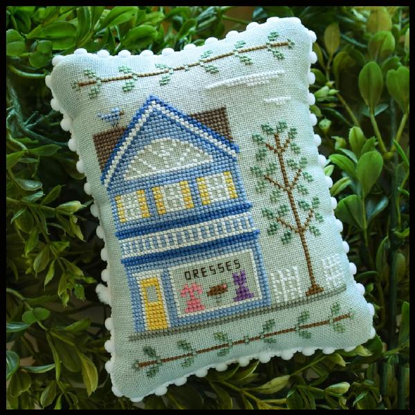 Main Street - Dress Shop - Cross Stitch by Country Cottage Needleworks