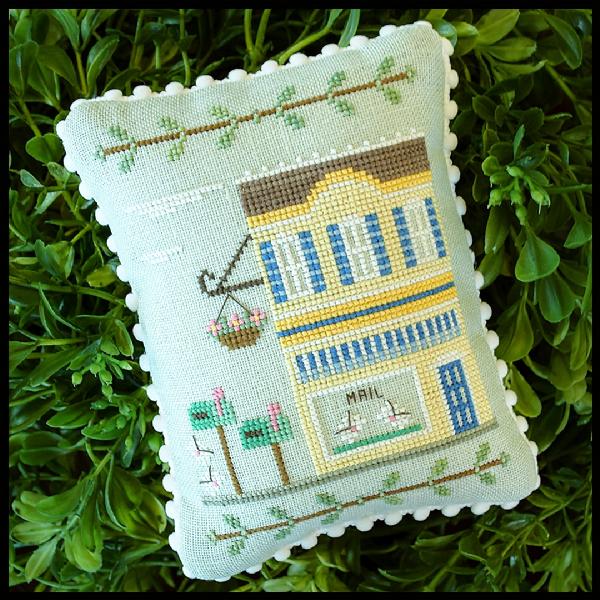 Main Street - Post Office - Cross Stitch by Country Cottage Needleworks