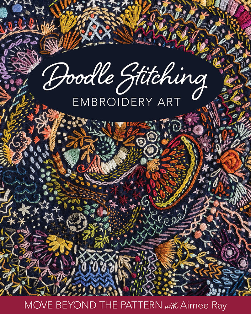 Doodle Stitching Embroidery Art book