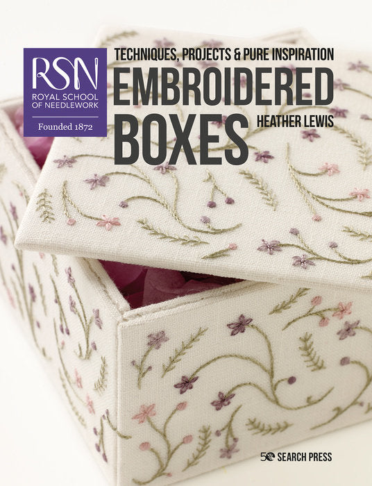RSN: Embroidered Boxes book by Heather Lewis