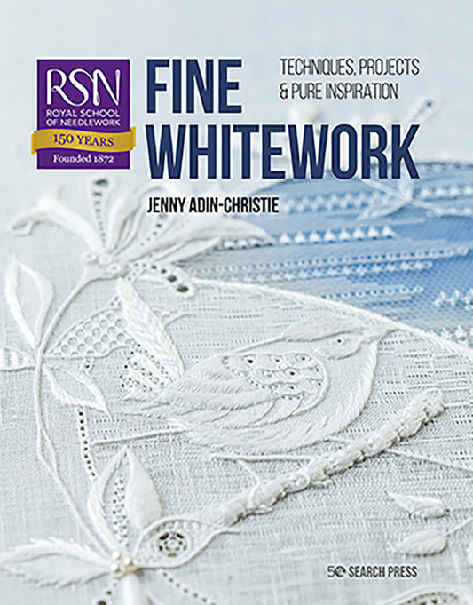 RSN Fine Whitework - Book by Jenny Adin-Christie