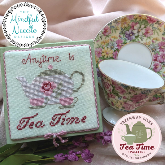 Anytime for Tea - Cross Stitch Pattern by The Mindful Needle
