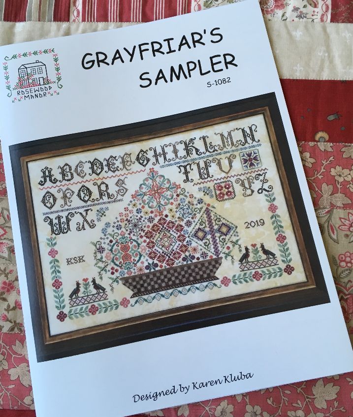 Grayfriar's Sampler - Cross Stitch Pattern By Rosewood Manor