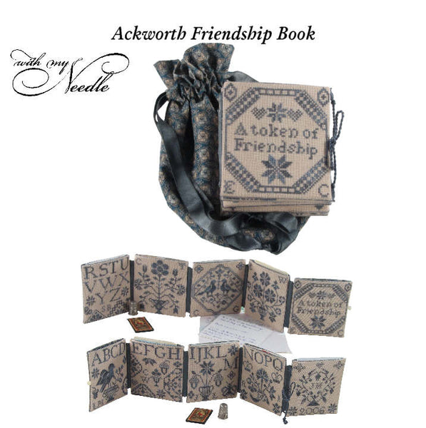 Ackworth Friendship Book - Cross Stitch Pattern by Ellen Chester