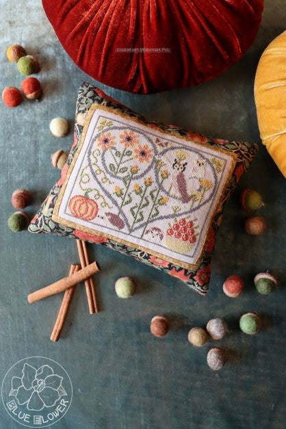 Seasons of the Heart Autumn - Cross Stitch Pattern by The Blue Flower