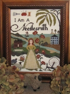 I am a Needlesmith - Cross Stitch Pattern by By the Bay Needleart