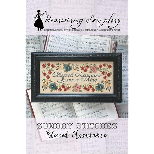 Sunday Stitches #11 ~Blessed Assurance  Cross Stitch Pattern by Heartstring Samplery