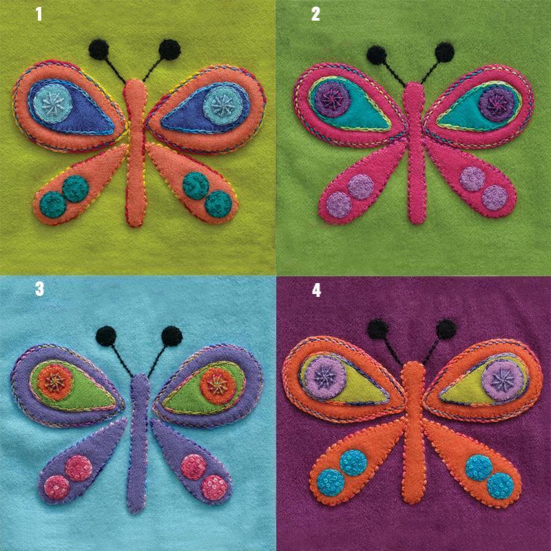 Pre-Cut Block - Butterfly