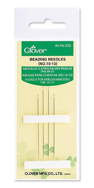 Clover Beading Needles - Sizes 10 & 13