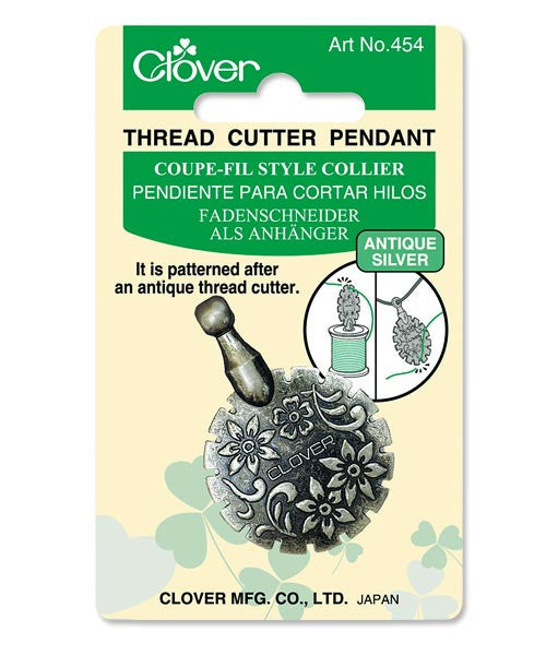 Clover Thread Cutter Pendant