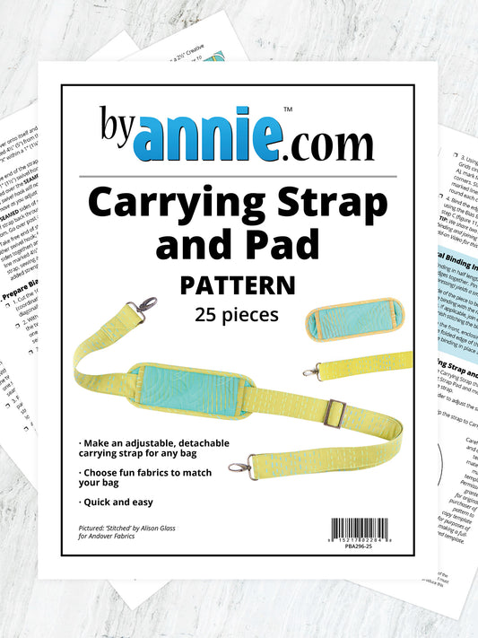 CARRYING STRAP AND PAD ~ Pattern By Annie