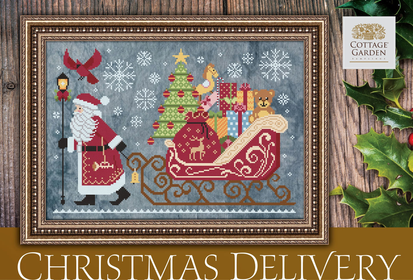 Christmas Delivery - Cross Stitch Chart by Cottage Garden Samplings